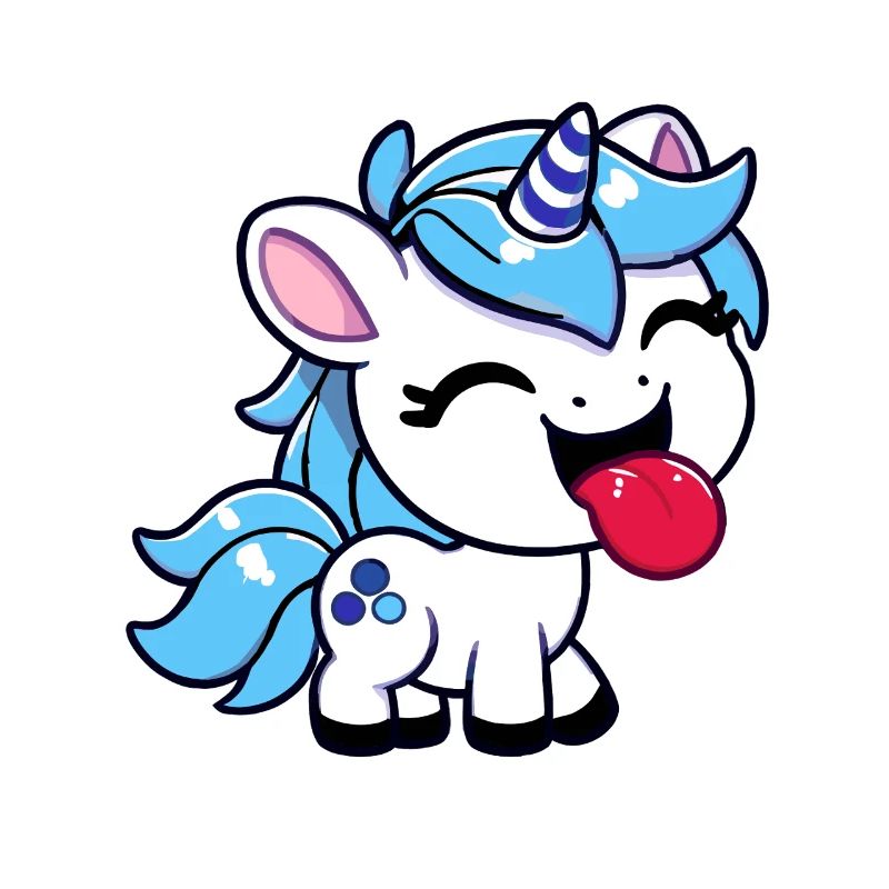 Freches Einhorn
