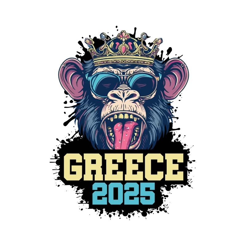 Grèce 2025 Singe