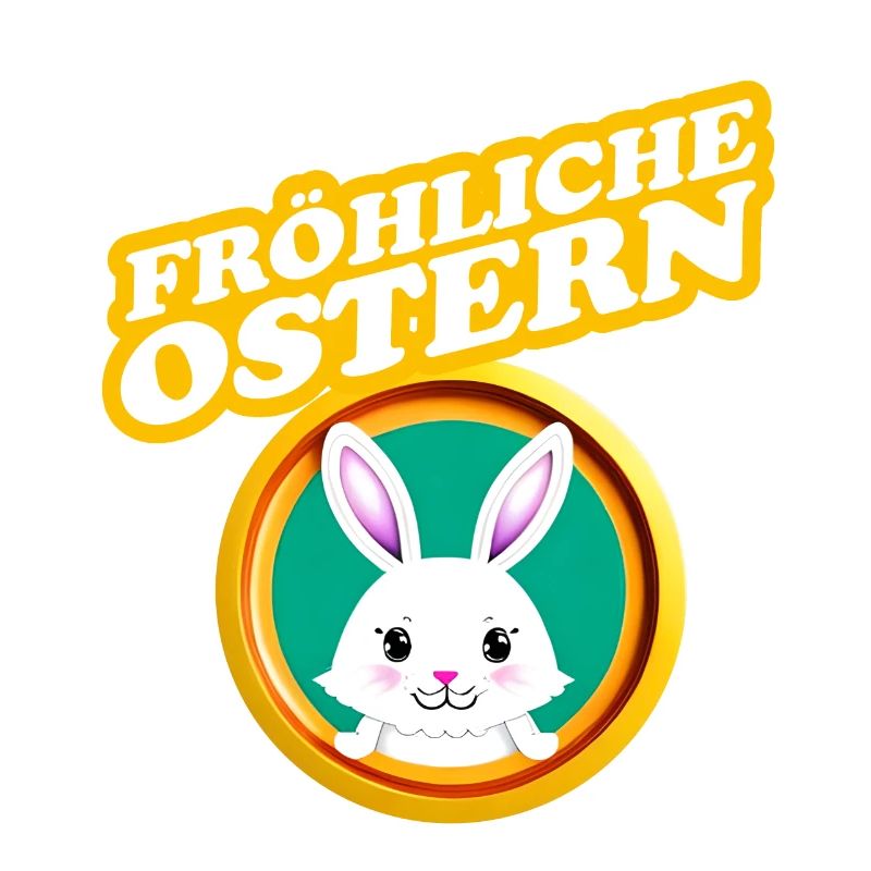 Fröhliche Ostern Osterhase