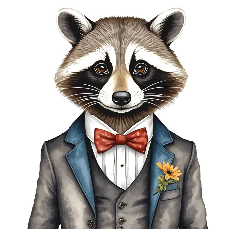 Gentleman Waschbär