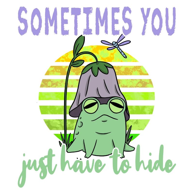 Depressionen Depression Frosch