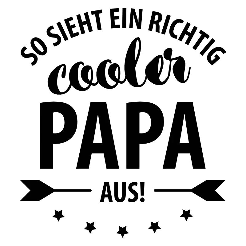So sieht ein richtig cooler Papa aus!