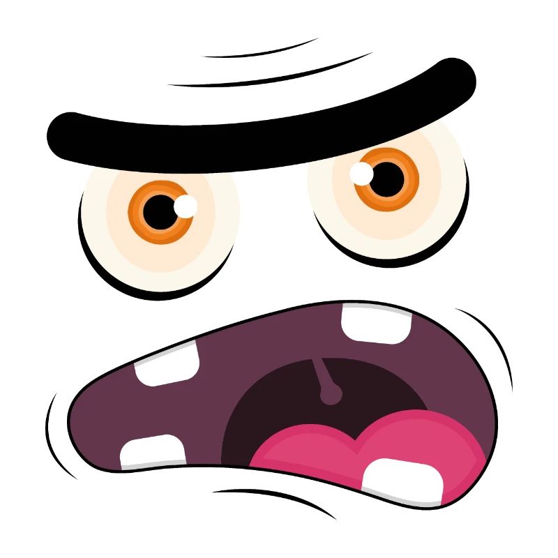 Monstergesicht 1