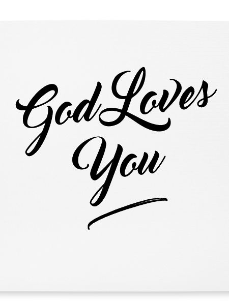 Gott liebt Sie
