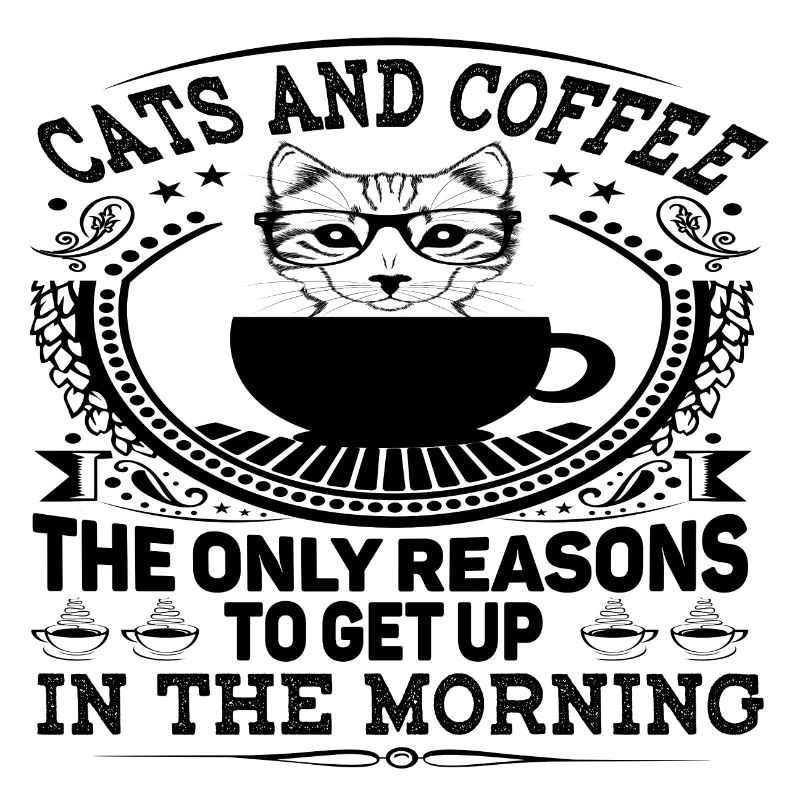 Kaffee und Katzen