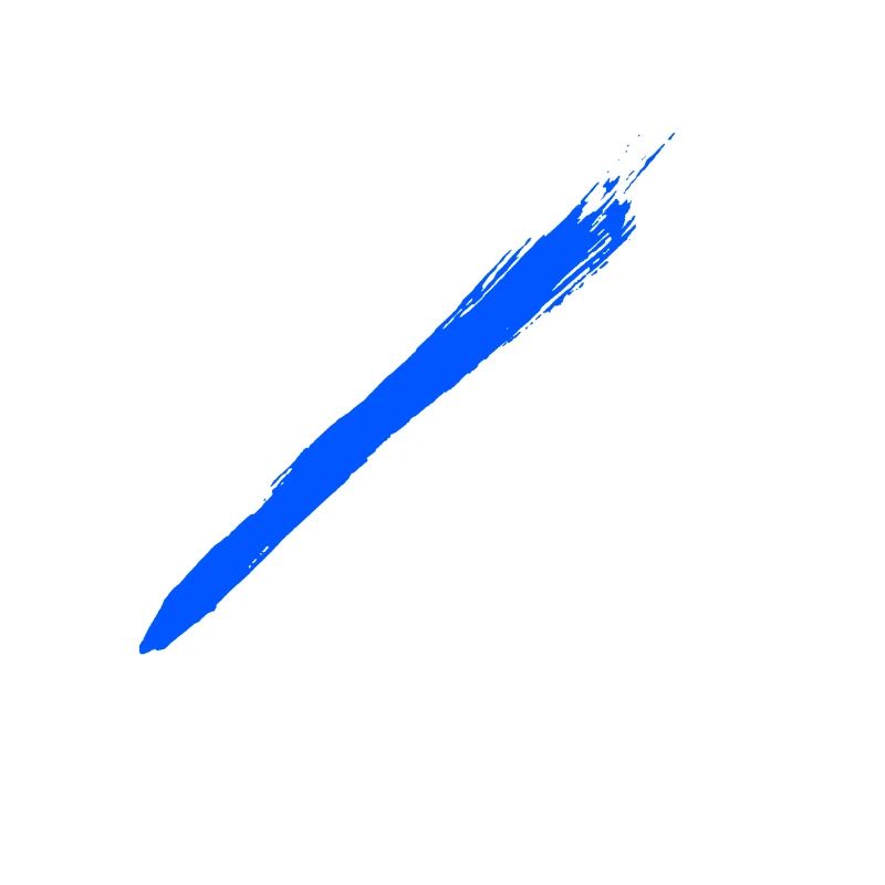 Brush blue