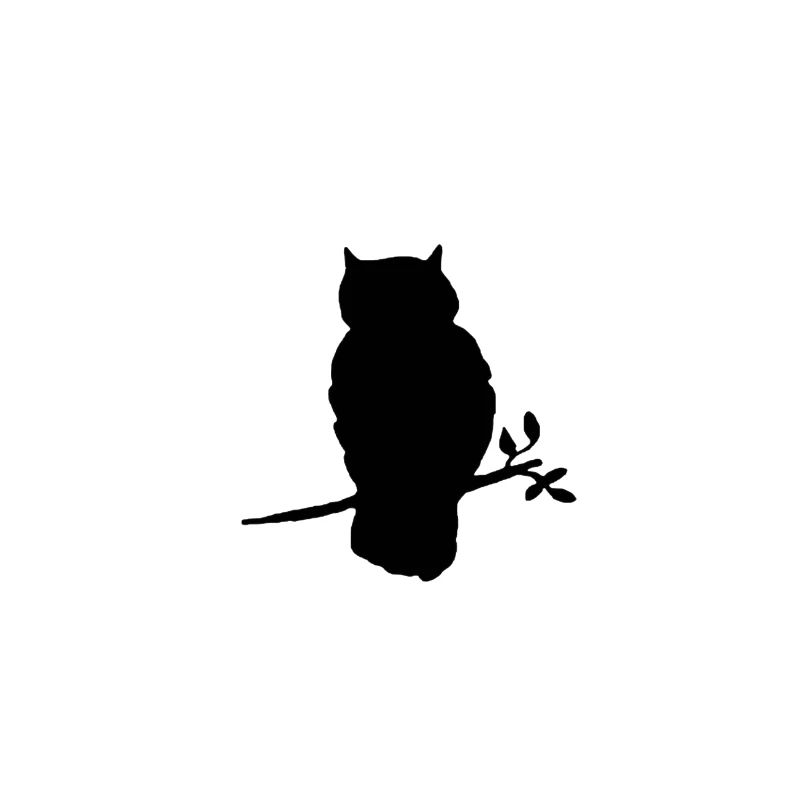 Uhu Silhouette