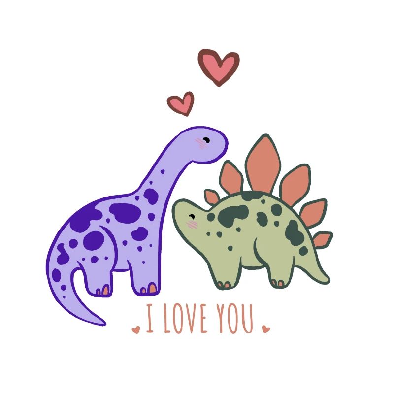 Liebende Dinosaurier