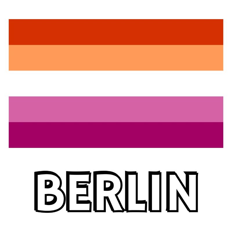 Lesbische Pride-Flagge Berlin