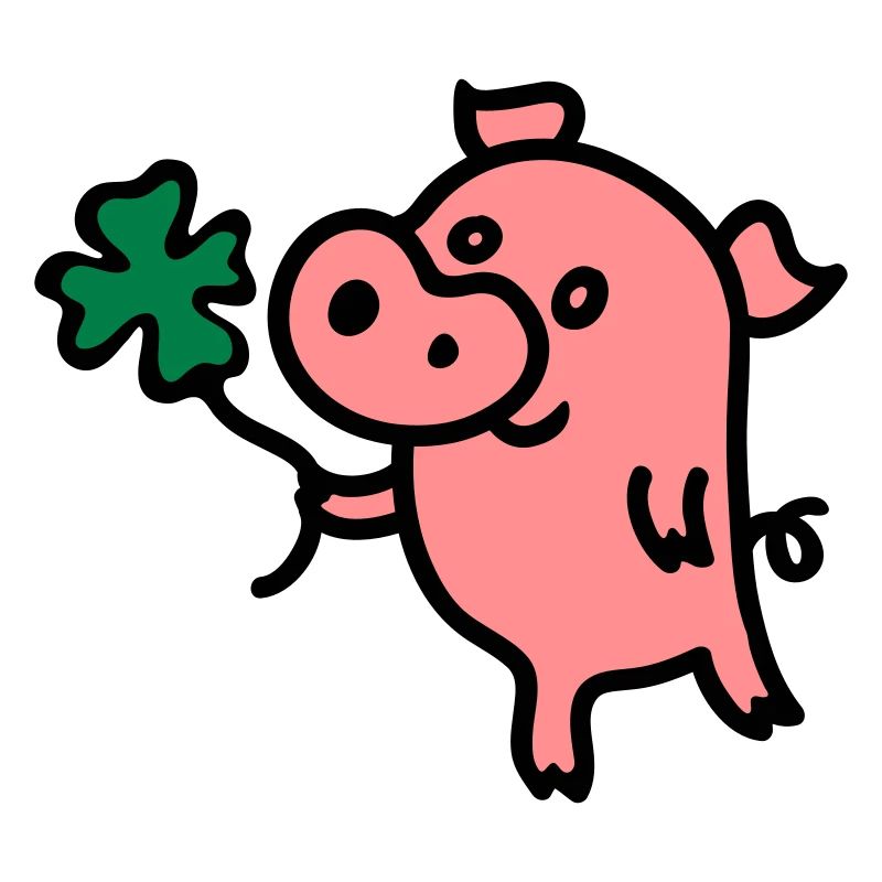 Schweinchen Klee 3