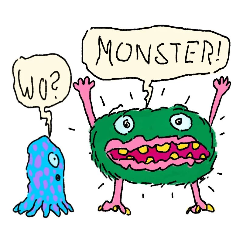 Es gibt Monster