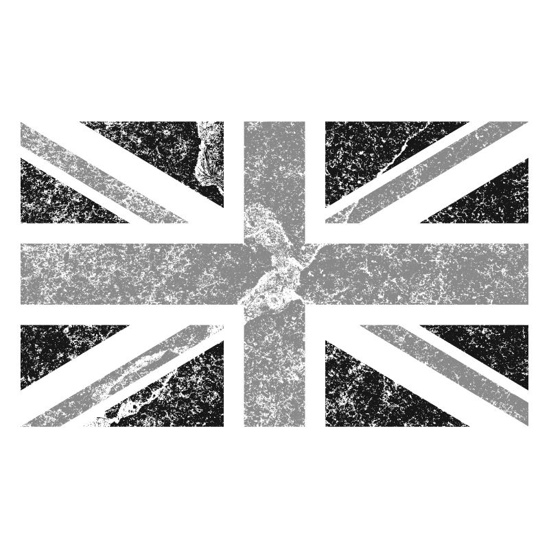 Grunge Britain Flagge