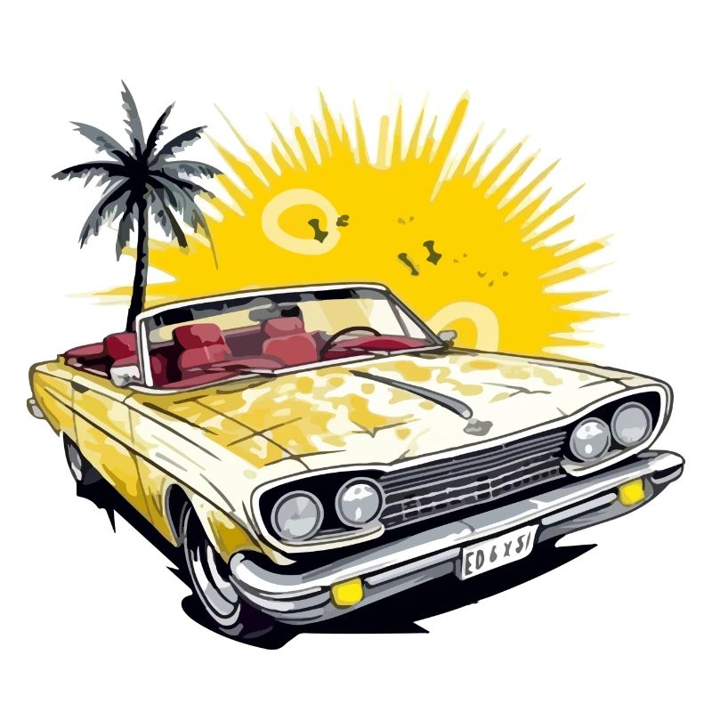 Amerikanisches Cabriolet