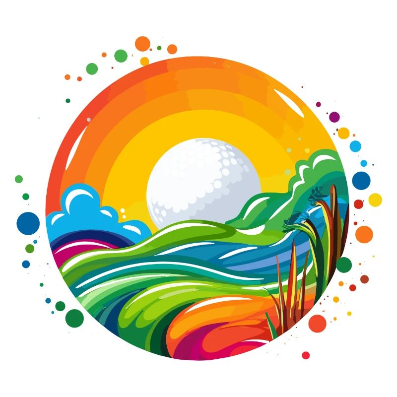 Welt der Golfer.