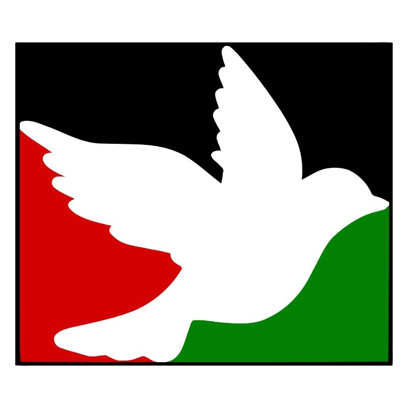 Free palestine Friedenstaube
