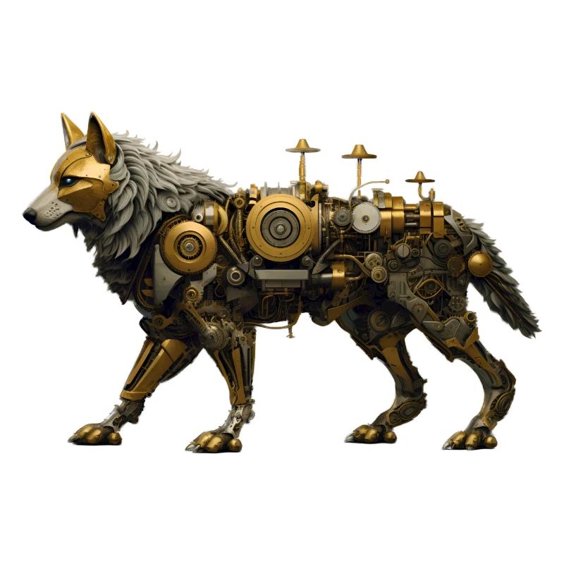 Steampunk Wolf