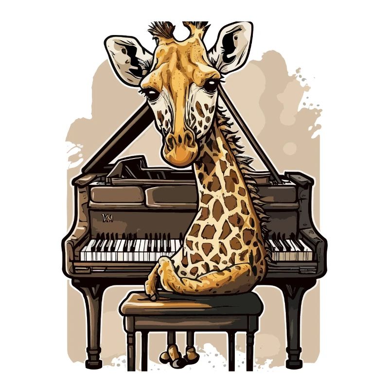 Melodische Giraffe