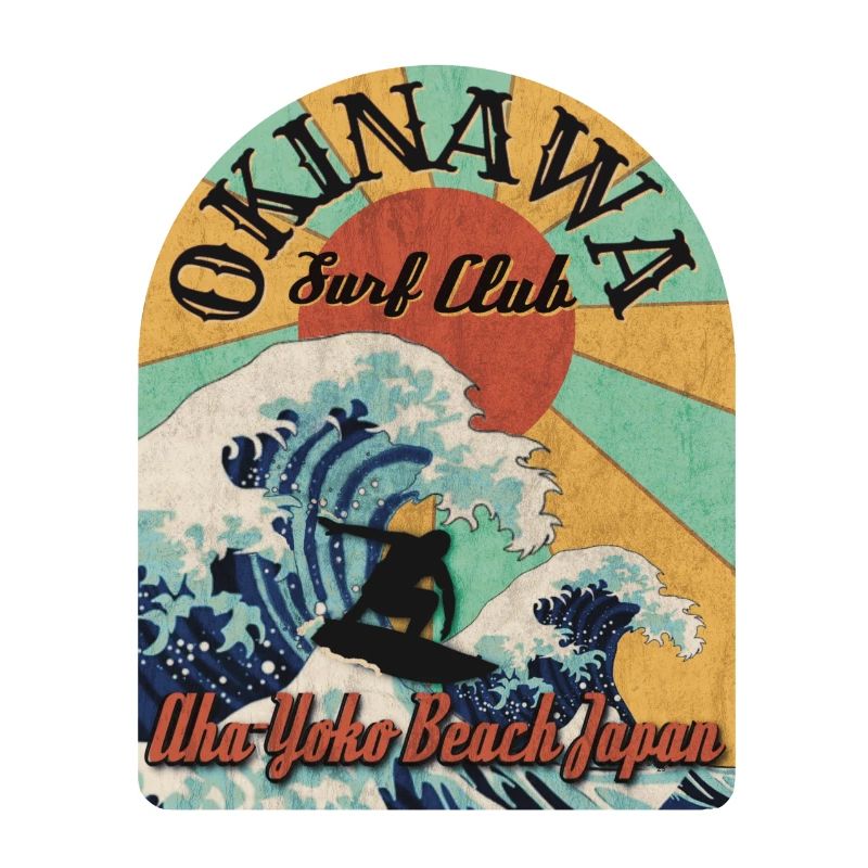 Okinawa Surf Club (Distressed)