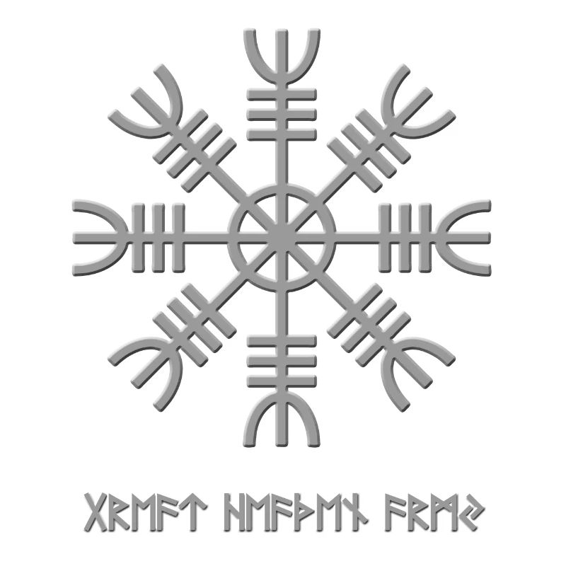 Nordische Schneeflocken-Rune