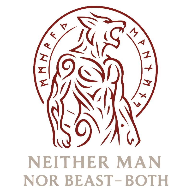 Stammes-Werwolf-Hybrid-Design