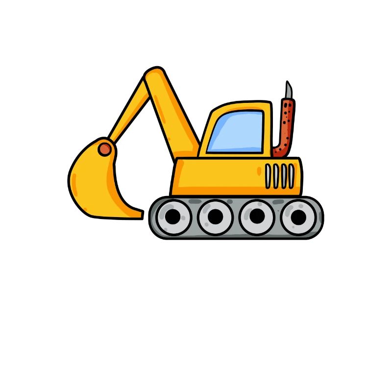 Bagger Baustelle Fahrzeug