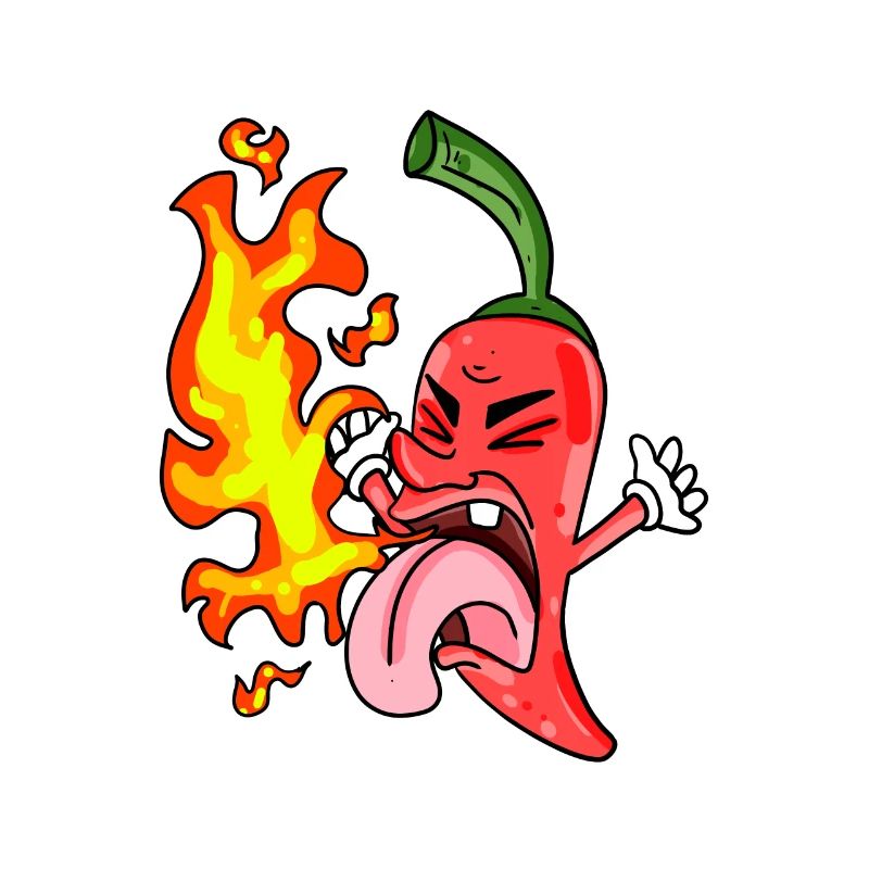 Lustige Chilischote - Peperoni