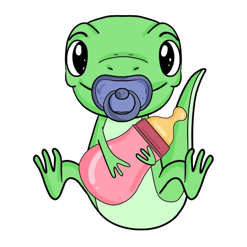 Baby Eidechse