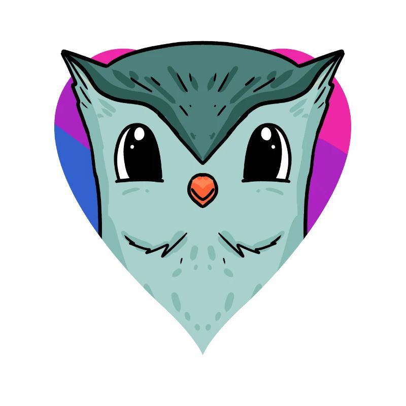 Bisexuell Eule Geschenk