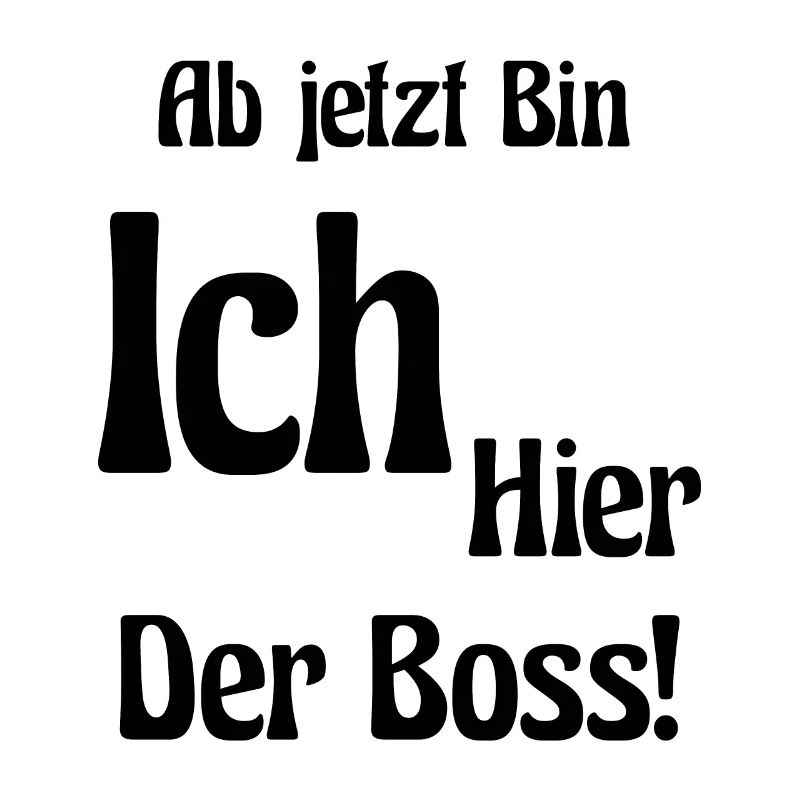 Schriftzug-Shirt "Chef"