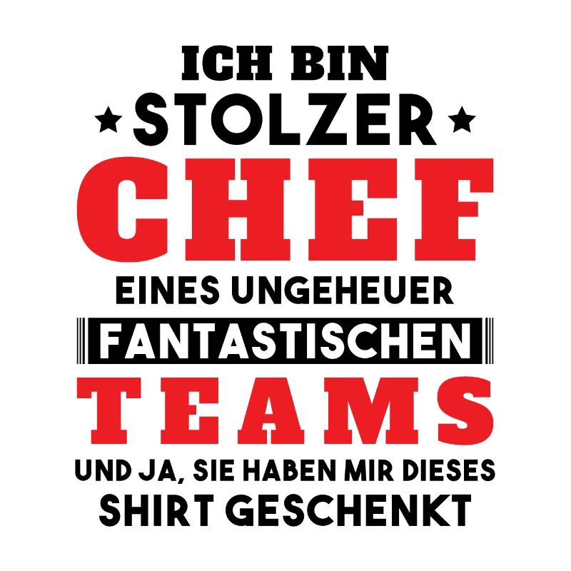 Ich bin Stolzer Chef Geschenkidee