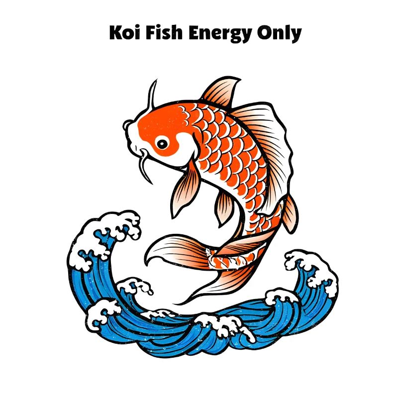 Koi Fisch Spruch