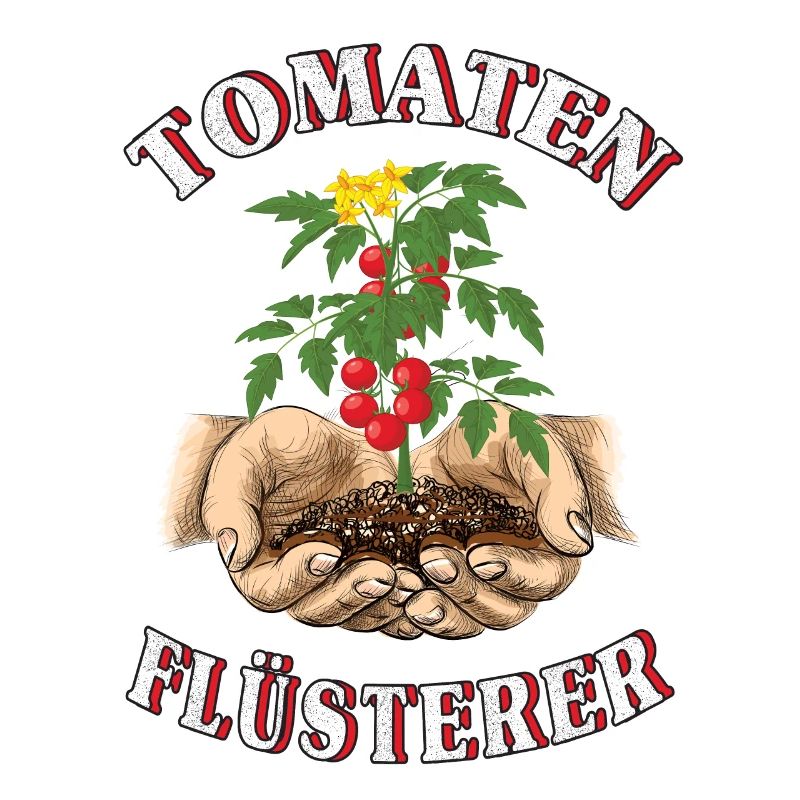 Garten Tomaten-flüsterer-Gärtner Gartenarbeit