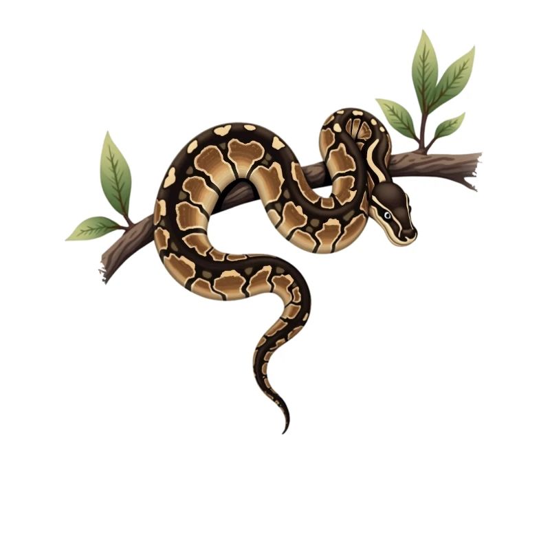 King Python Snakes Lover Terrarium Python