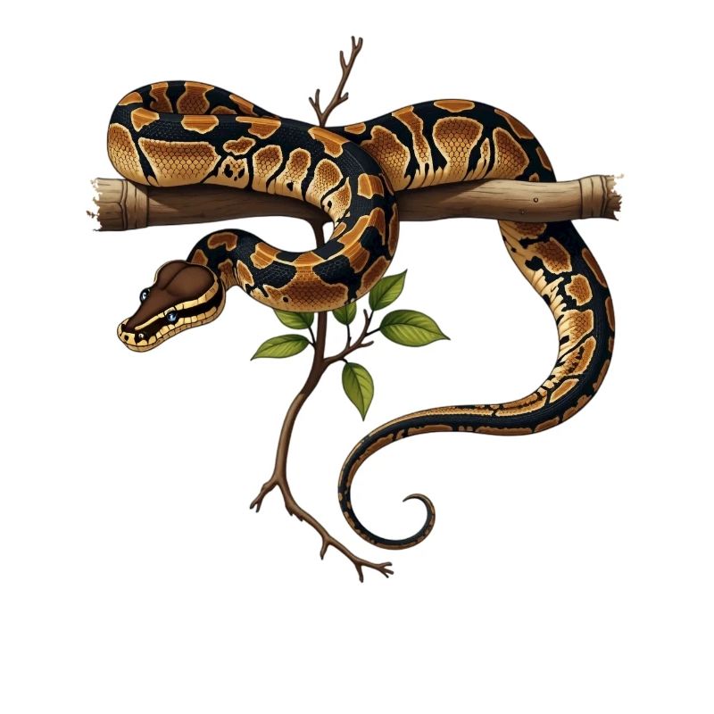 King Python Snakes Lover Terrarium Python