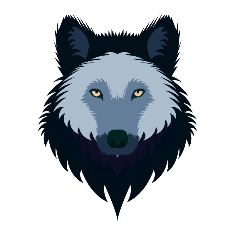 Weiblicher blauer Wolf