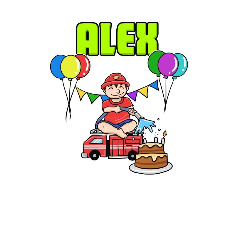 Feuerwehr Alex Geschenk