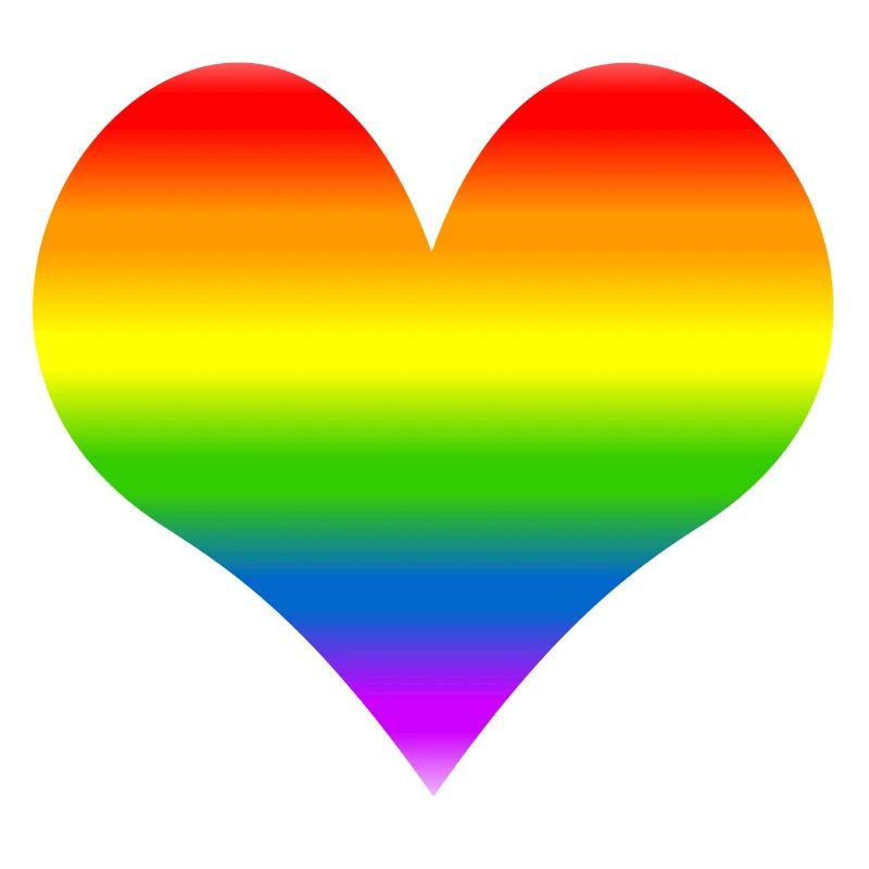 Regenbogenherz