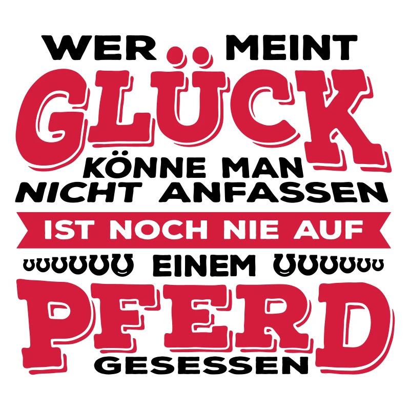 Glück Pferd