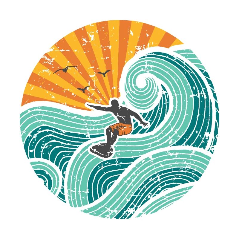 Surfer gelb/orange
