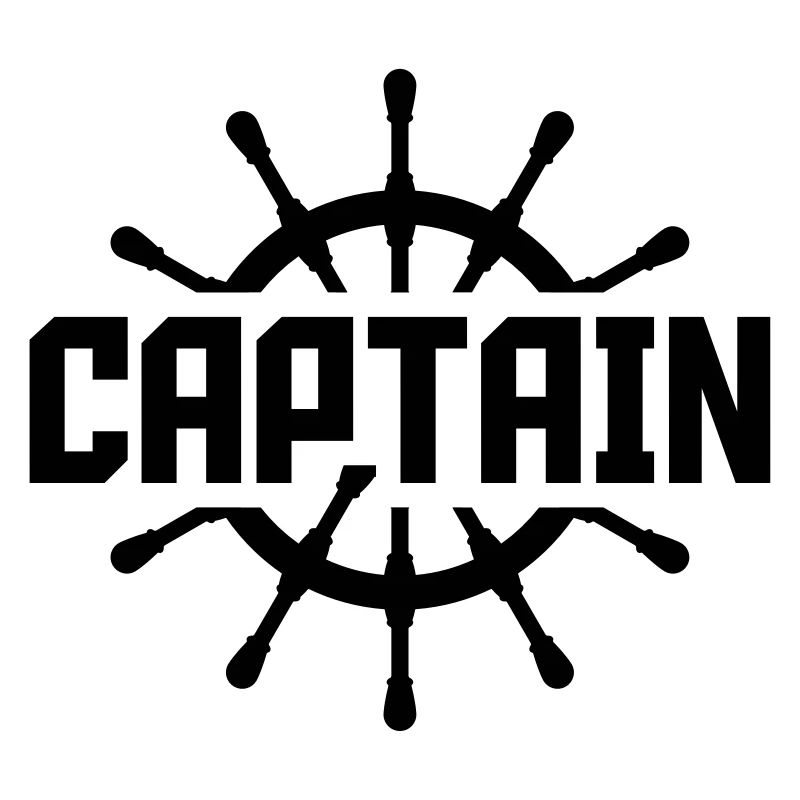 Captain Steuerrad Logo