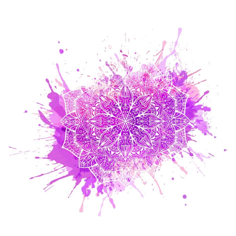 Mandala - Lila