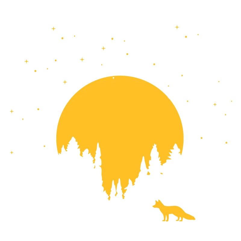 Fuchs und Mond