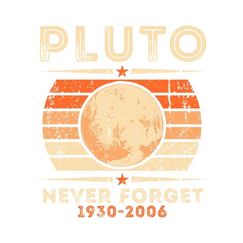 Pluto Retro Keepsake