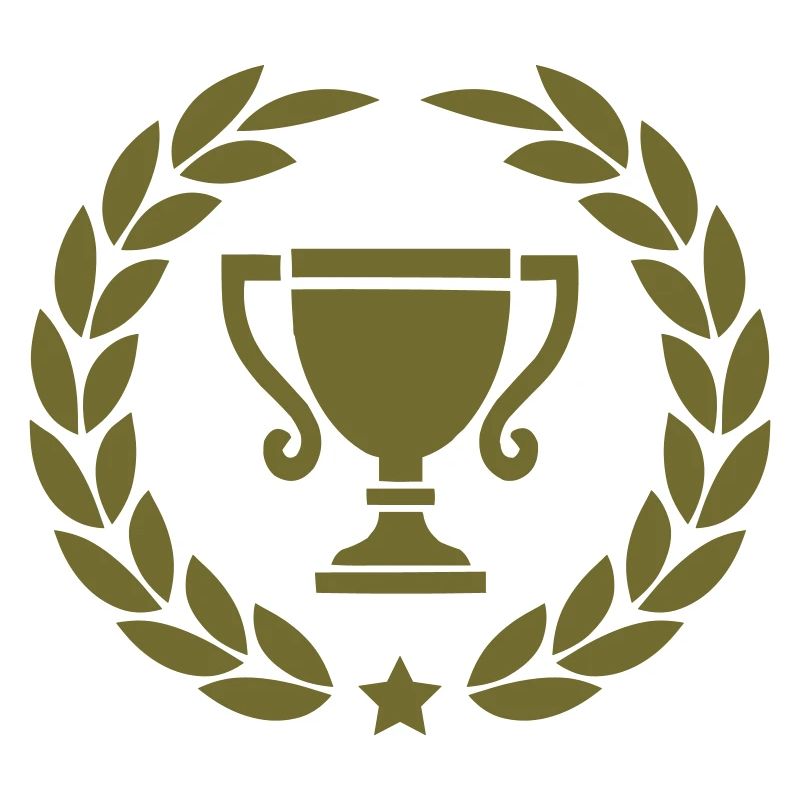 pokal lorbeerkranz