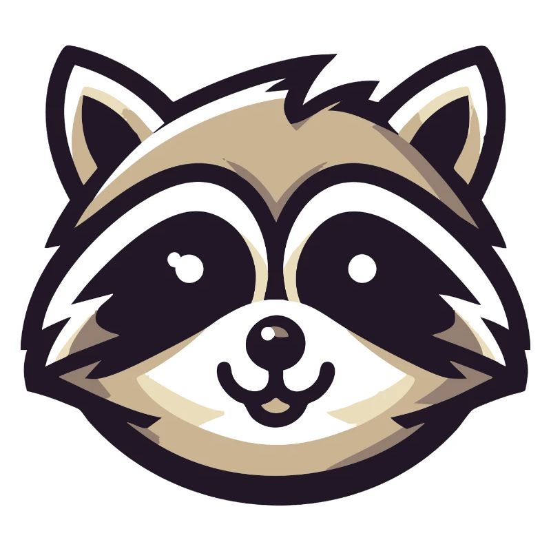 Waschbär Porträt