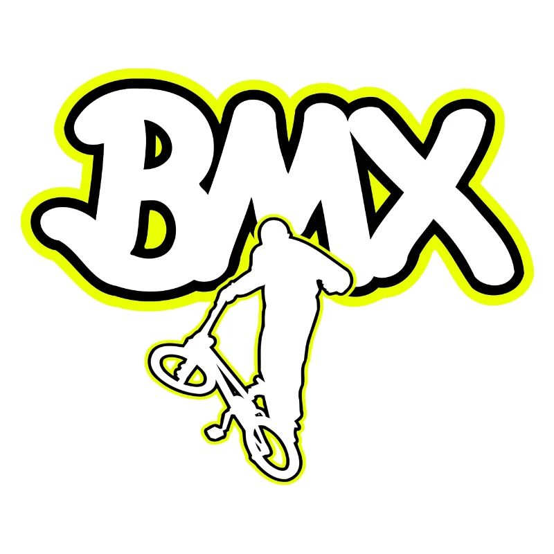 BMX Logo gelb