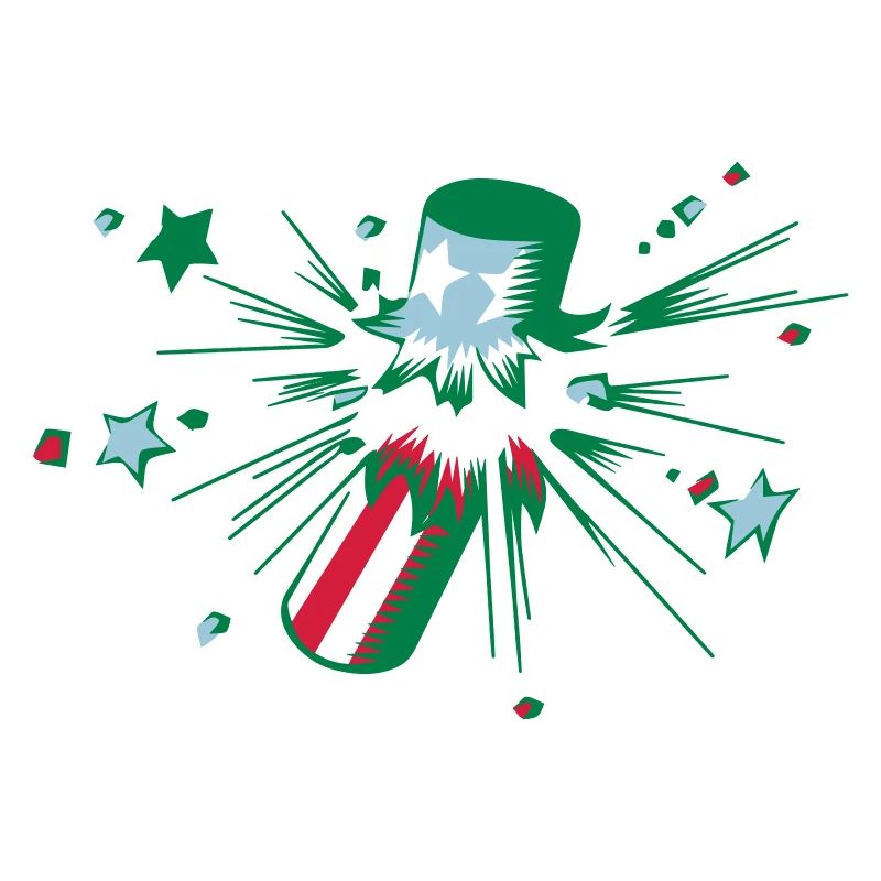 Explosion blast idea fireworks party