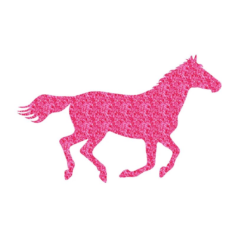 Glitzer Pferd