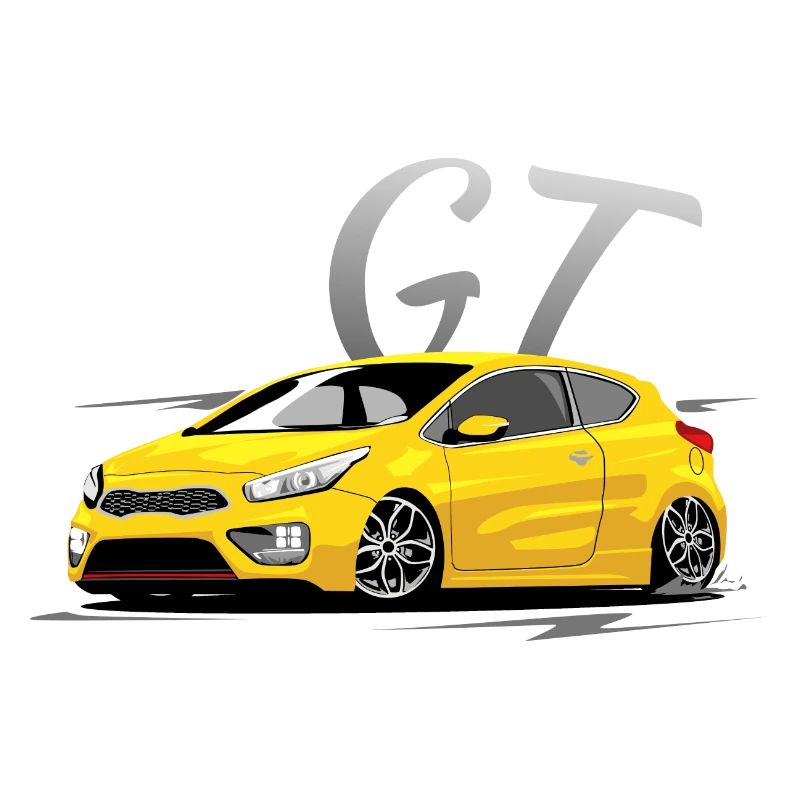 Ceed GT gelb