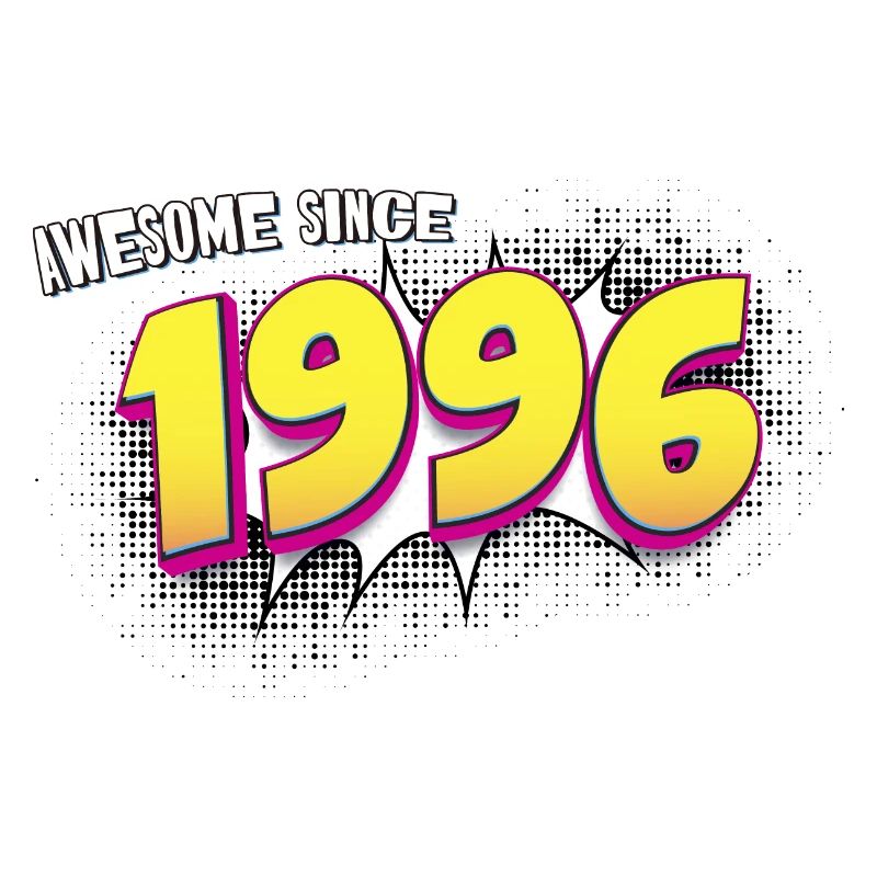 Rétro 27e anniversaire dans le Style Pop Art Comic Book